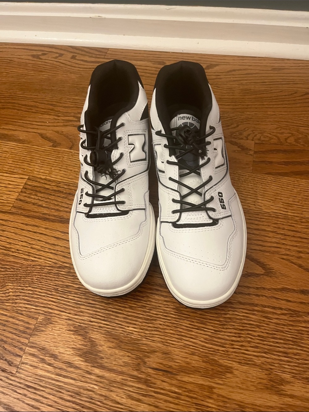 New Balance 550 White Black | Men's Size 8 BB550HA1